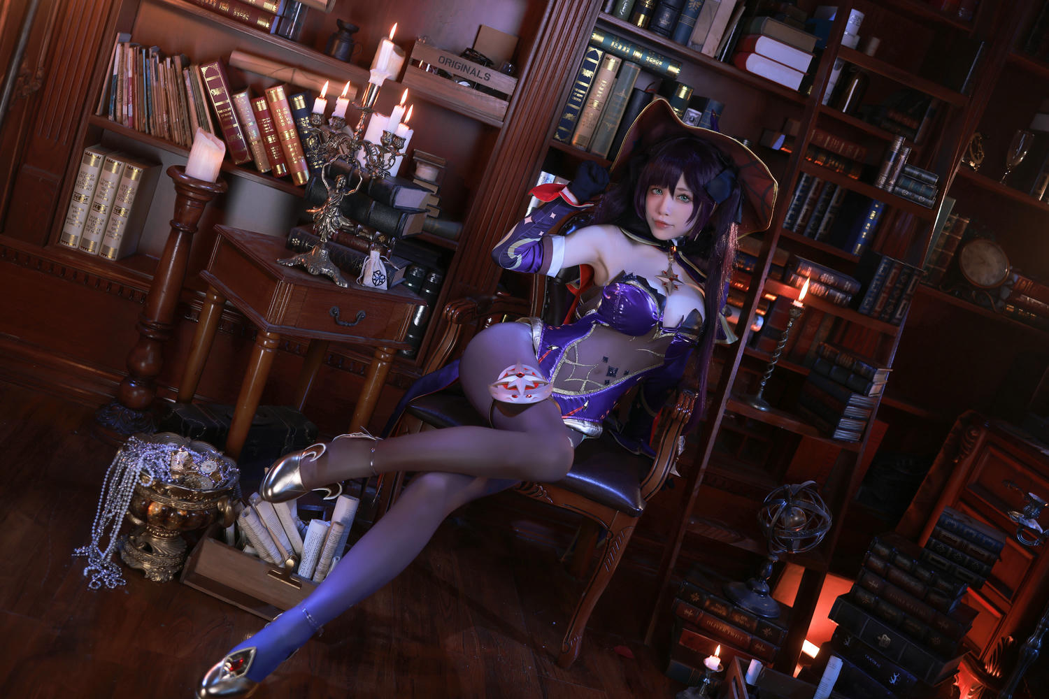 水淼Aqua NO.129 原神 莫娜 [75P 89MB]_第1集