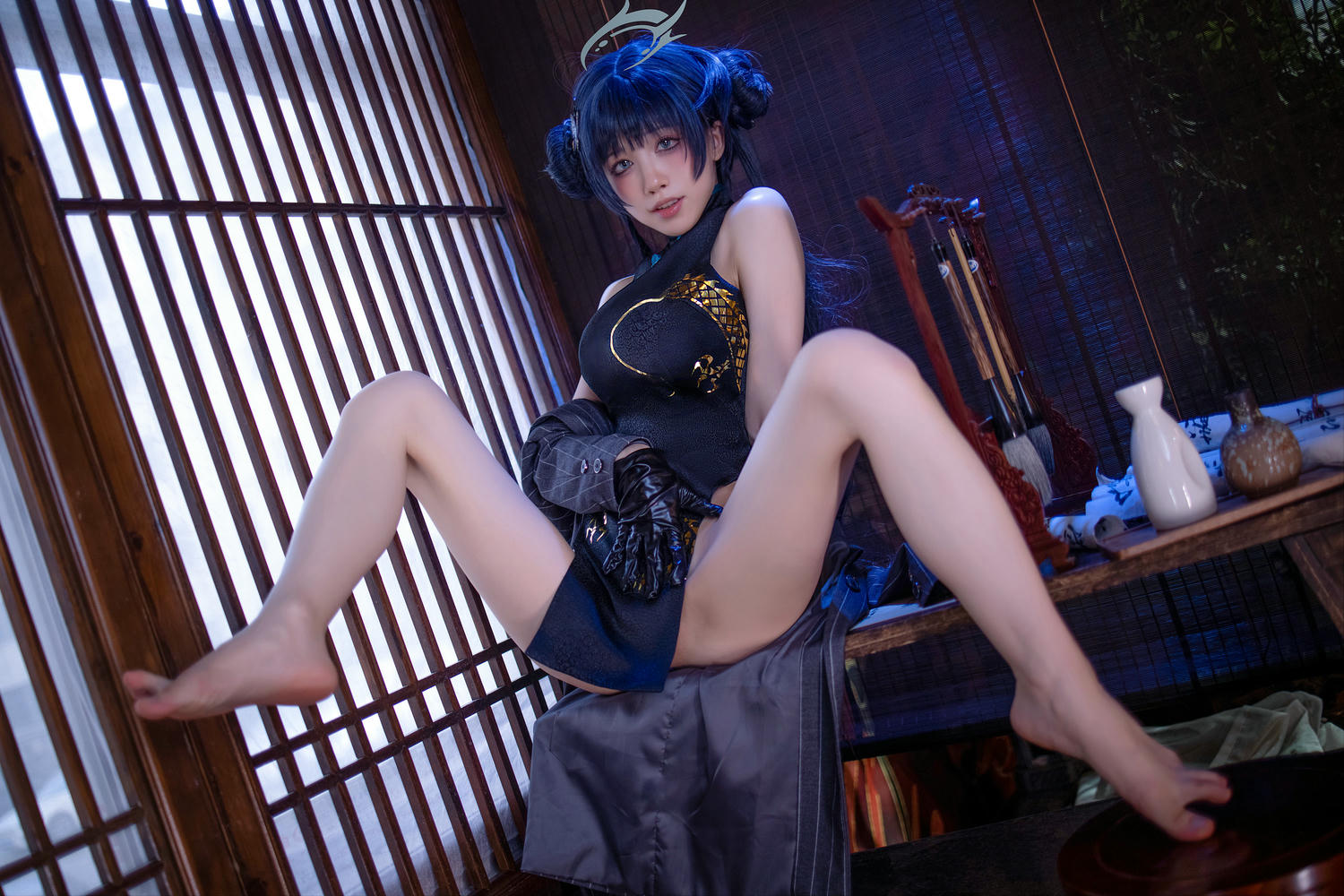 水淼Aqua NO.157 碧蓝档案 妃咲 [89P 105MB]_第3集