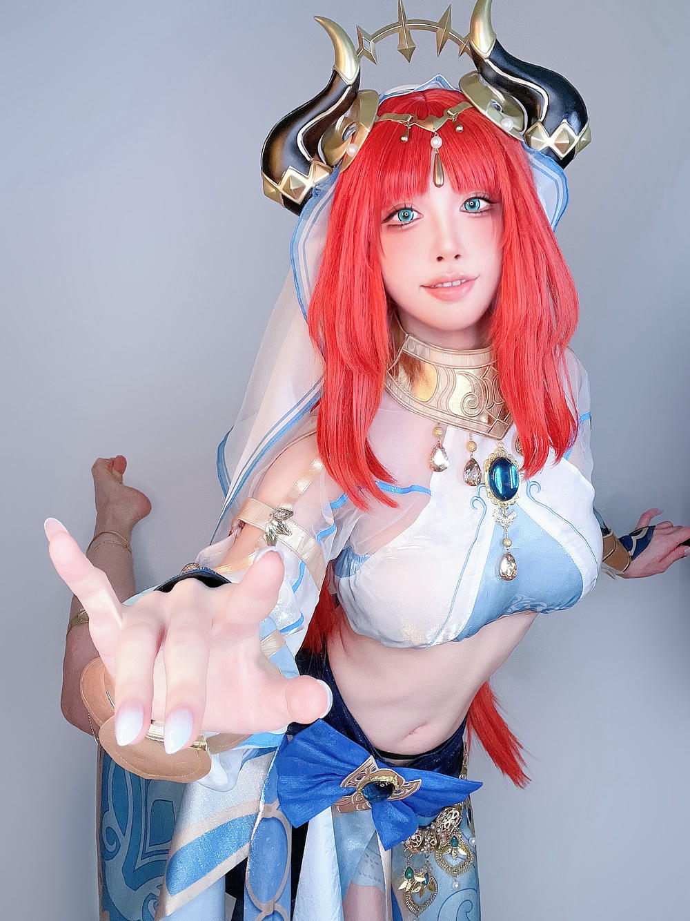 水淼Aqua NO.165 原神妮露 [26P 54M]_第1集