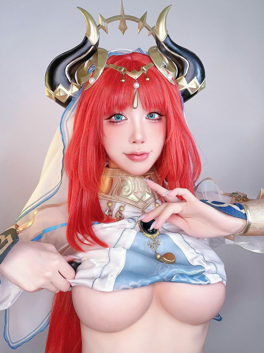 水淼Aqua NO.165 原神妮露 [26P 54M]_第1集