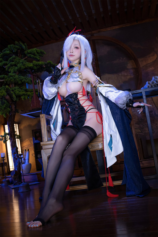 水淼Aqua NO.167 申鹤旗袍 [91P 148MB]_第1集