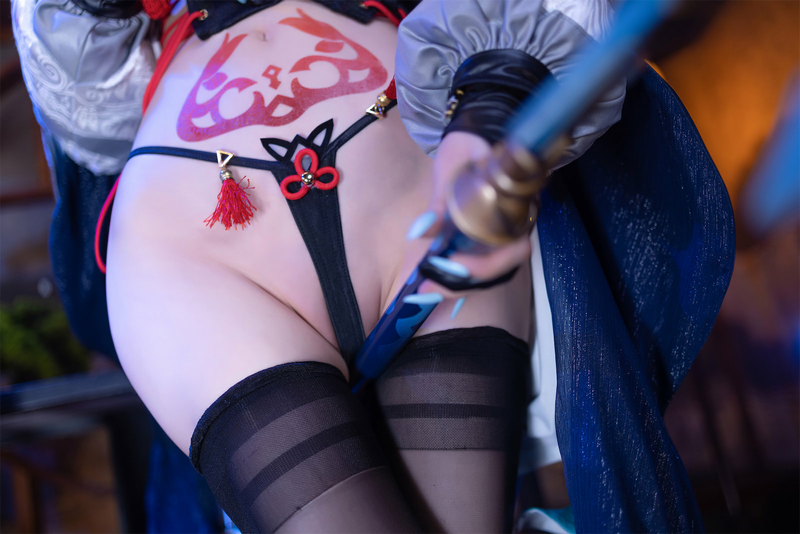 水淼Aqua NO.167 申鹤旗袍 [91P 148MB]_第2集