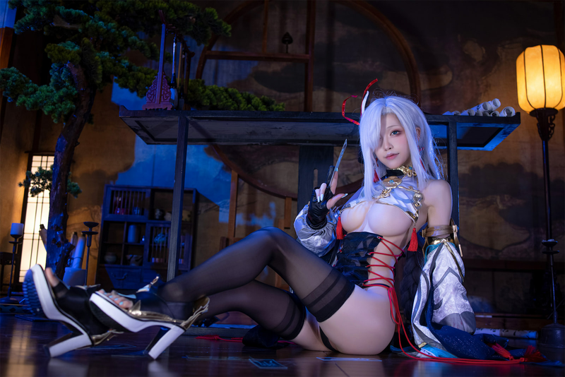 水淼Aqua NO.167 申鹤旗袍 [91P 148MB]_第1集