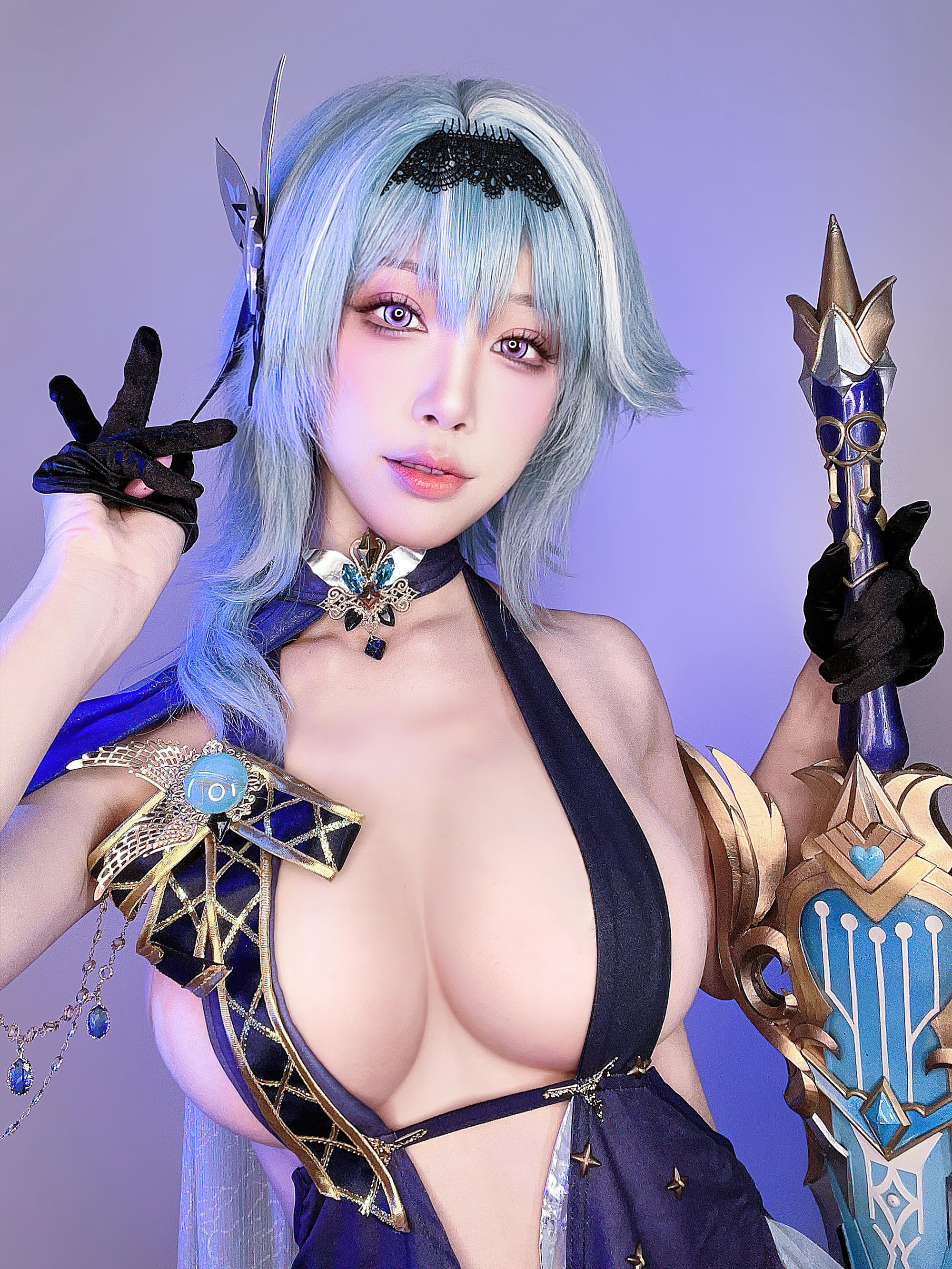 水淼Aqua NO.176 エウルア❄️ドレス [30P／740MB]_第1集