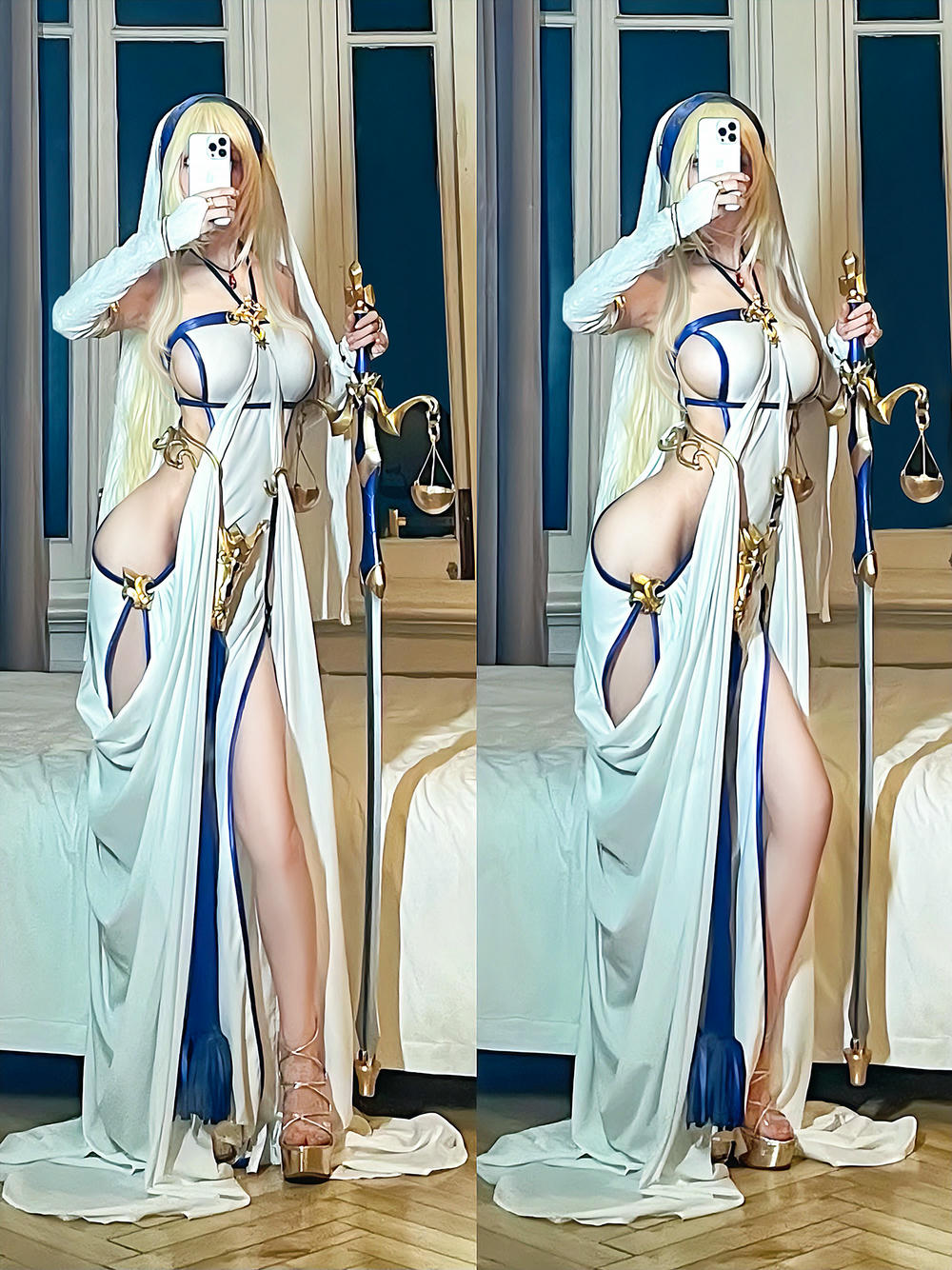 水淼Aqua NO.179 Fantia 23-11月会员订阅 ⚜️剣の乙女⚜️ [21P-27MB]_第2集