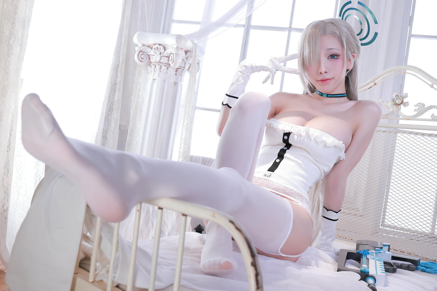 水淼Aqua NO.183 碧蓝档案一之濑明日奈女仆 [155P 186MB]_第4集