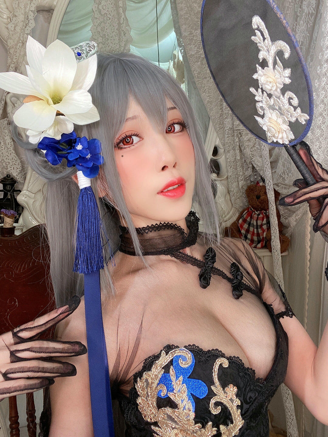Coser@水淼Aqua NO.094 路易九世旗袍_第1集
