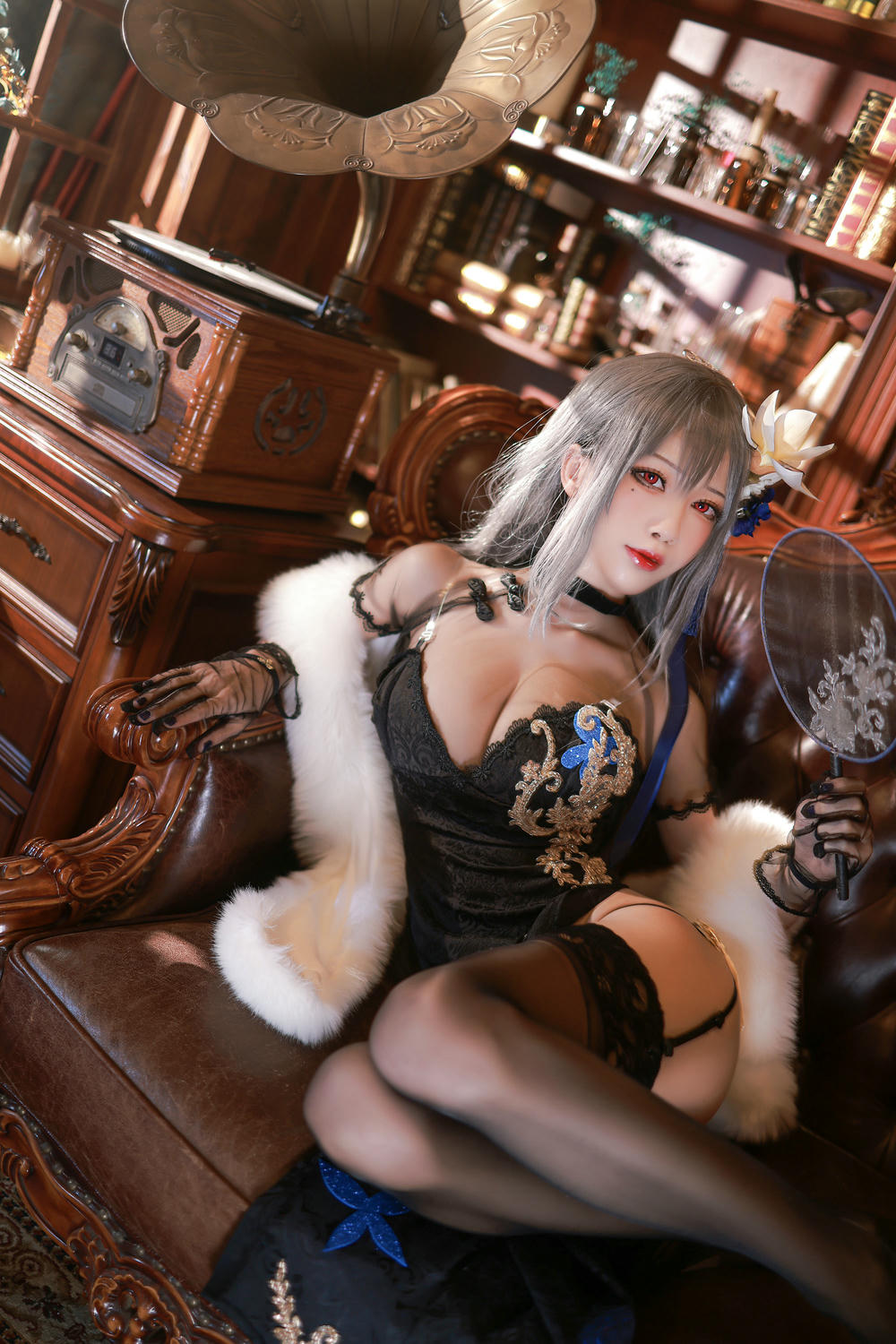 Coser@水淼Aqua NO.094 路易九世旗袍_第1集