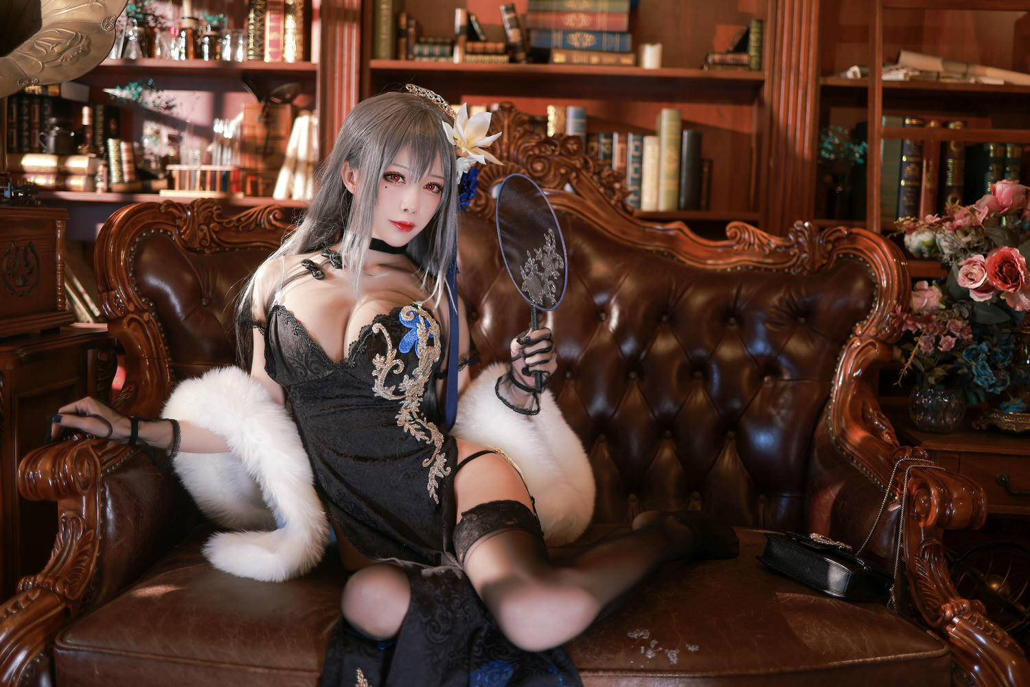 Coser@水淼Aqua NO.094 路易九世旗袍_第1集