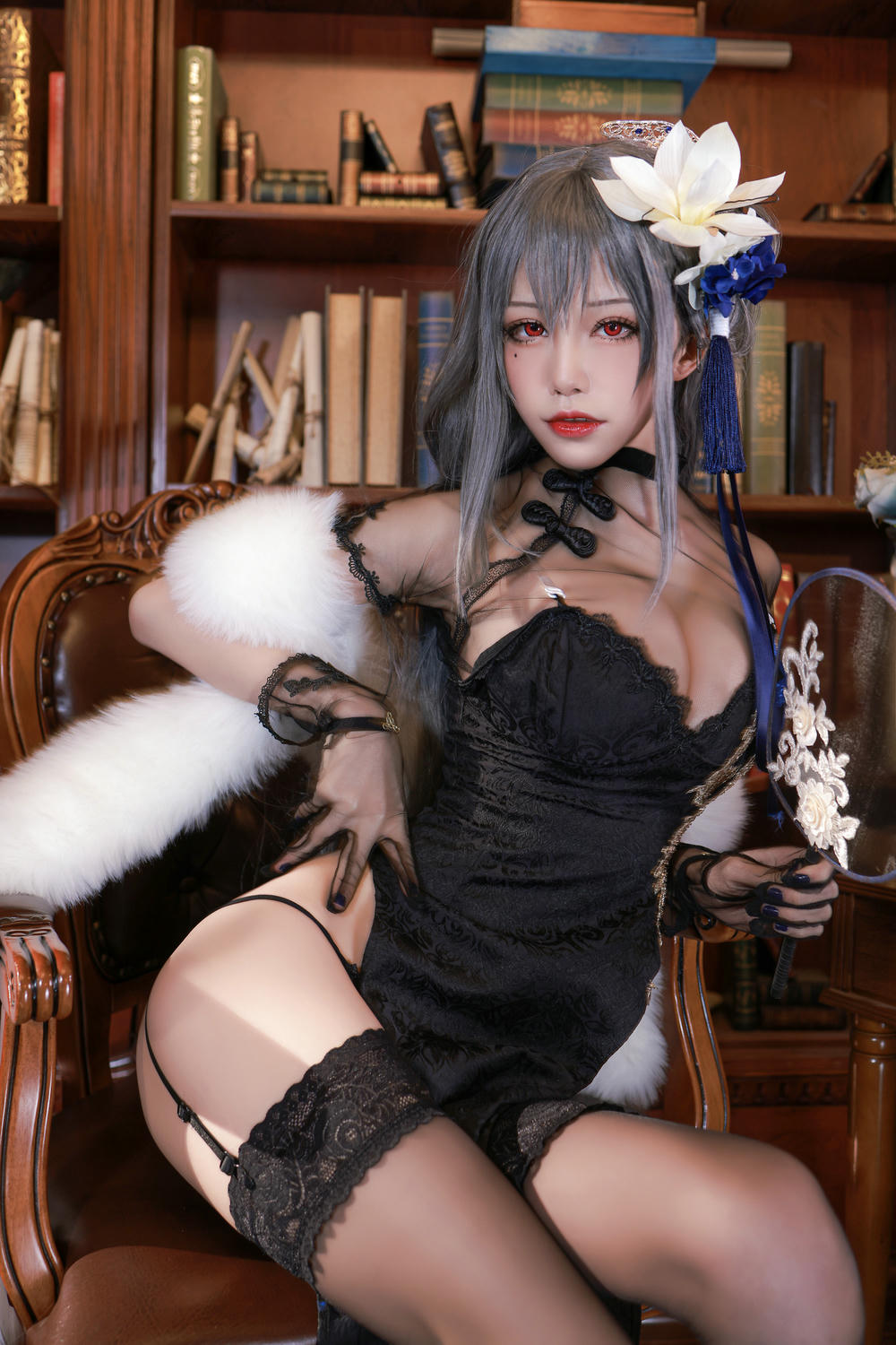 Coser@水淼Aqua NO.094 路易九世旗袍_第2集