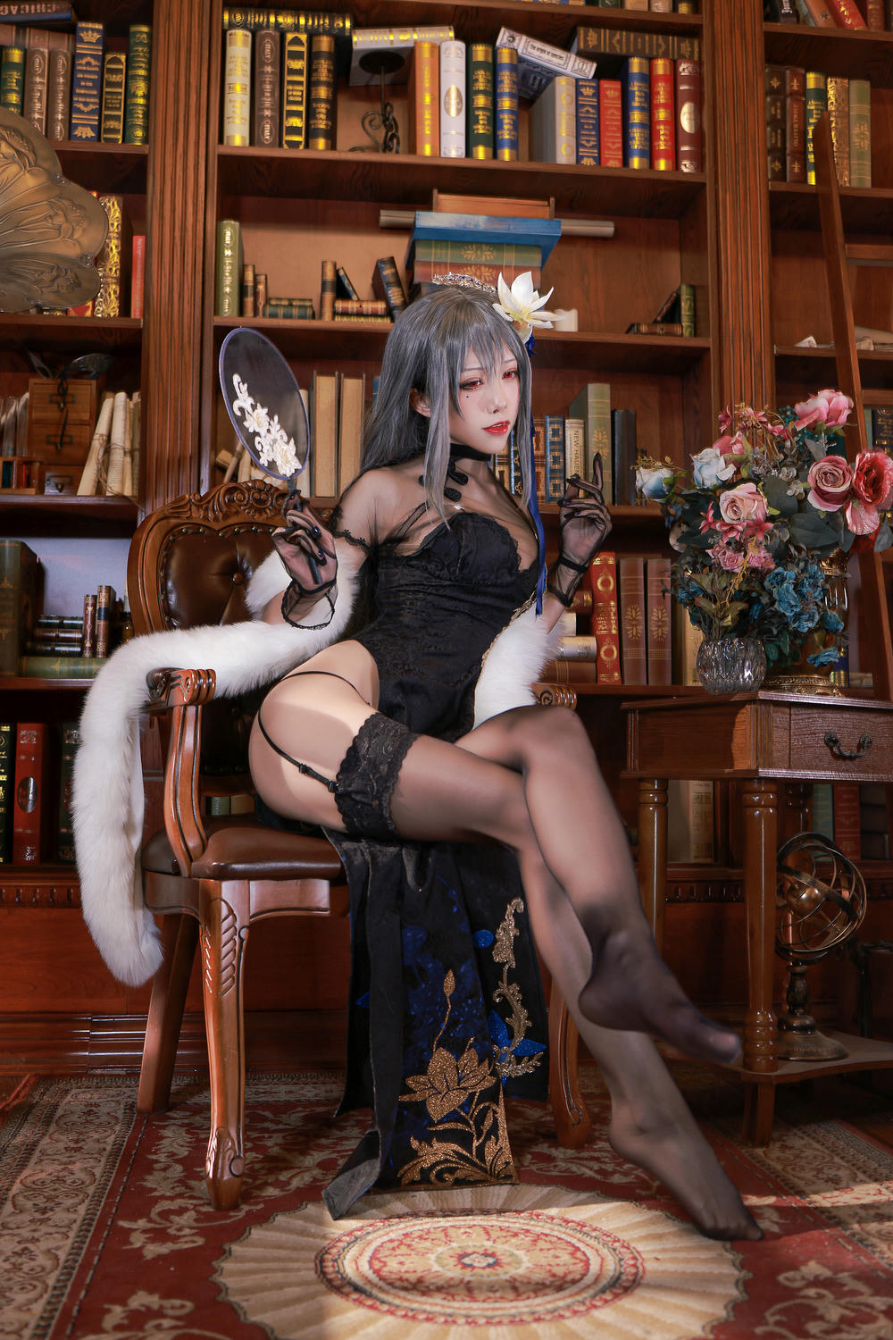 Coser@水淼Aqua NO.094 路易九世旗袍_第2集