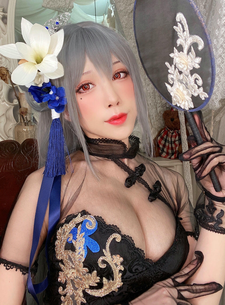 Coser@水淼Aqua NO.094 路易九世旗袍_第1集