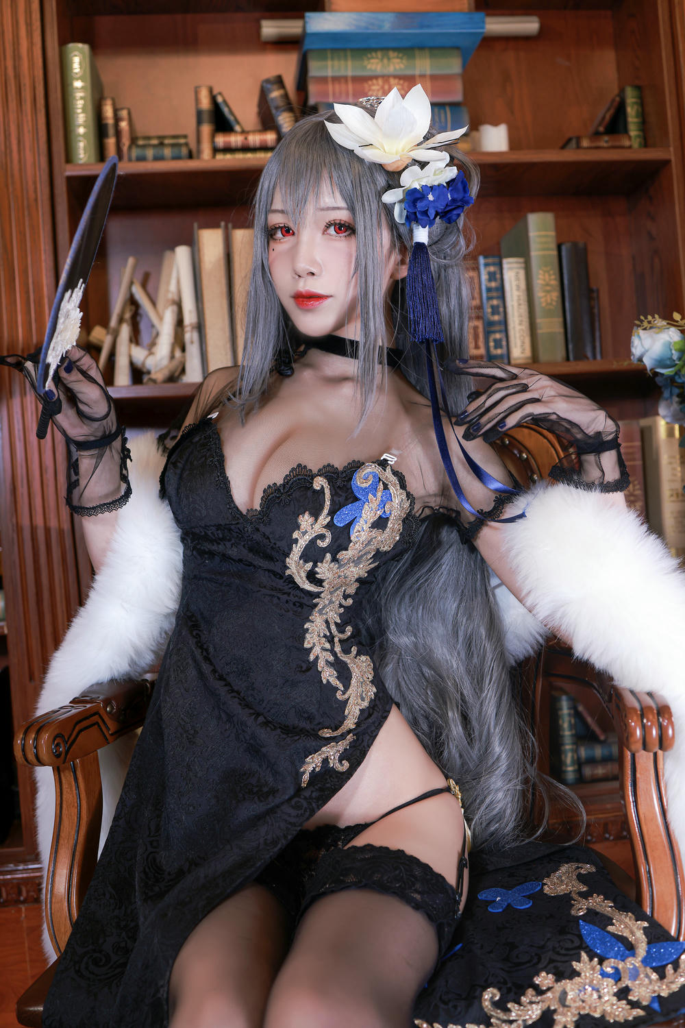 Coser@水淼Aqua NO.094 路易九世旗袍_第3集