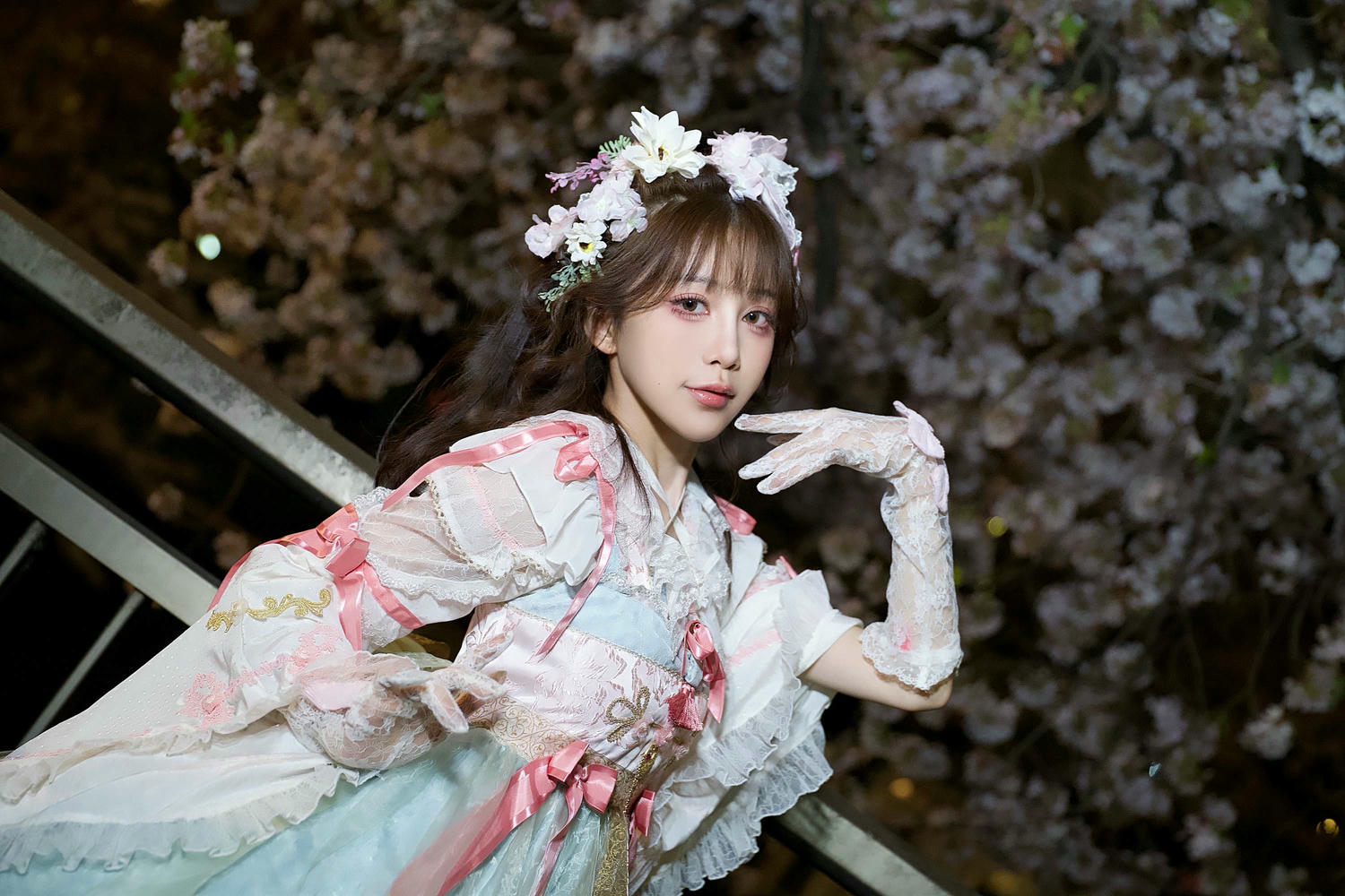 水淼Aqua NO.200 Fantia24年04月会员订阅 桜が満開[17P-10.1M]_第1集