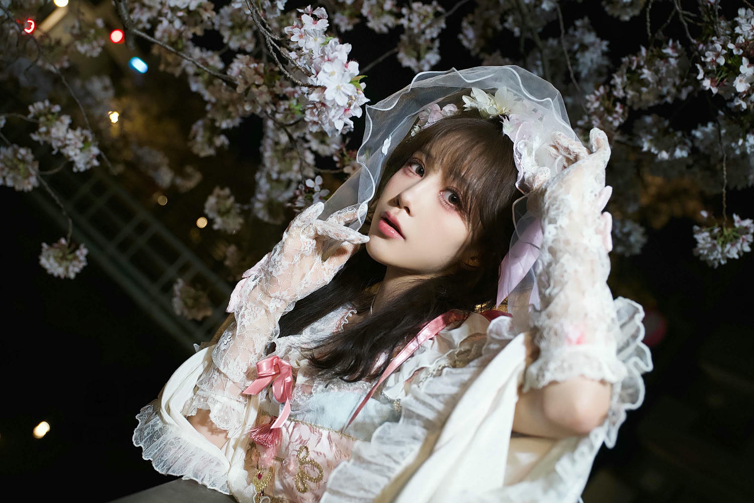 水淼Aqua NO.200 Fantia24年04月会员订阅 桜が満開[17P-10.1M]_第1集