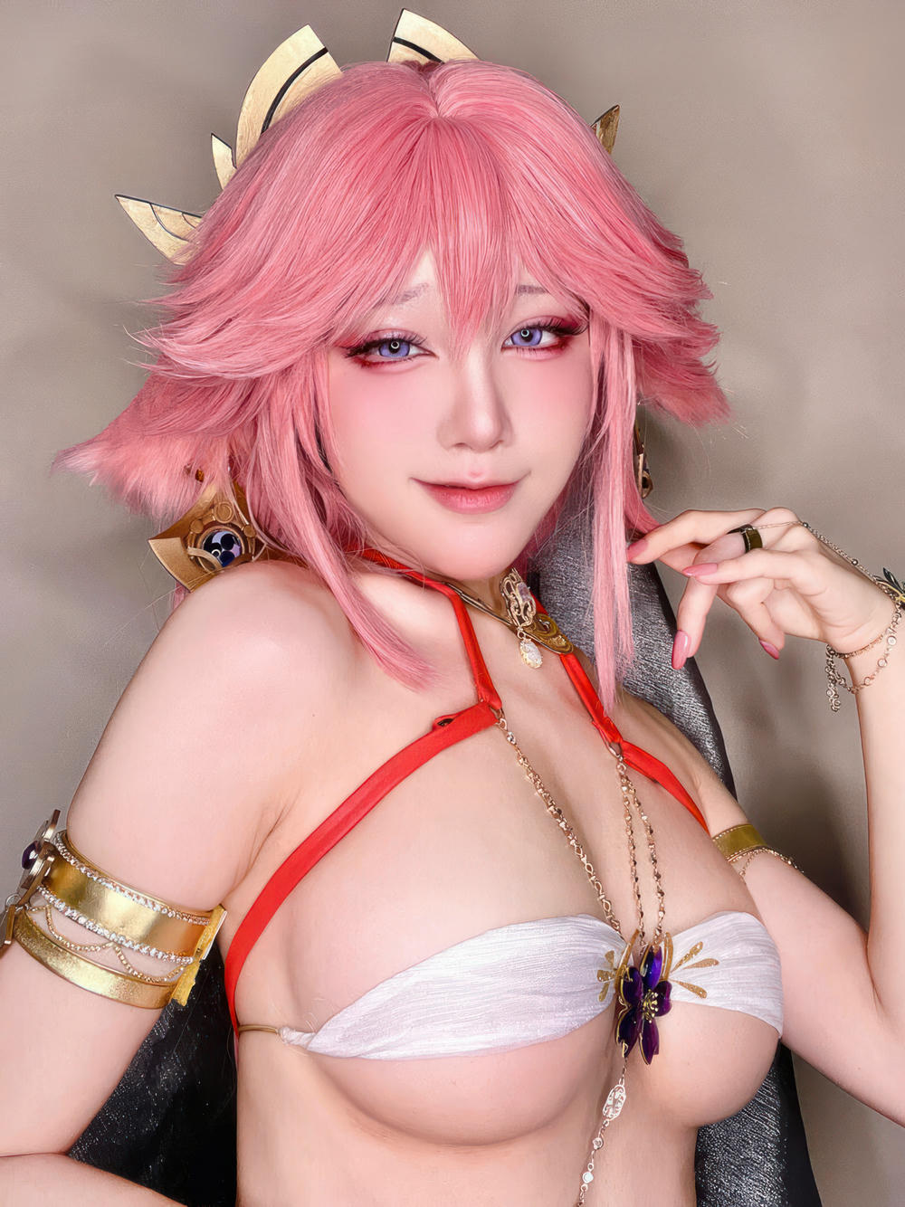 水淼Aqua NO.209 24年05月fantia订阅 八重神子 舞娘[40P-79MB]_第1集