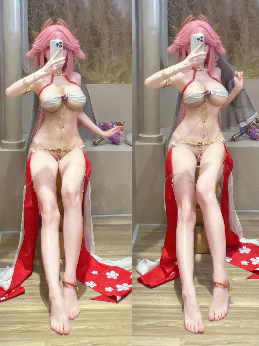 水淼Aqua NO.209 24年05月fantia订阅 八重神子 舞娘[40P-79MB]_第1集