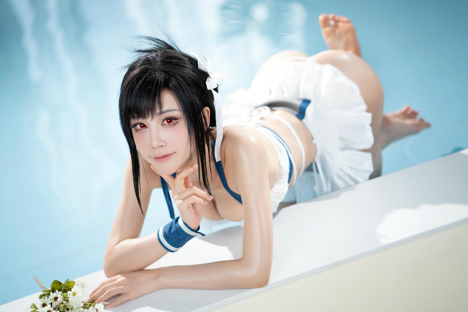 水淼Aqua NO.210 Tifa Swimsuit (FF7 Rebirth) 蒂法泳装[80P-110MB]_第2集