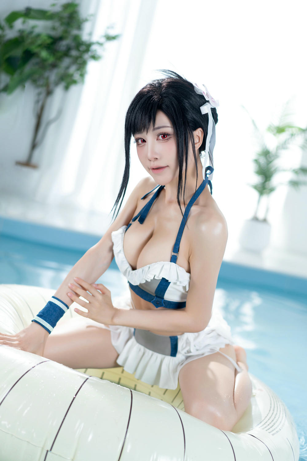 水淼Aqua NO.210 Tifa Swimsuit (FF7 Rebirth) 蒂法泳装[80P-110MB]_第2集