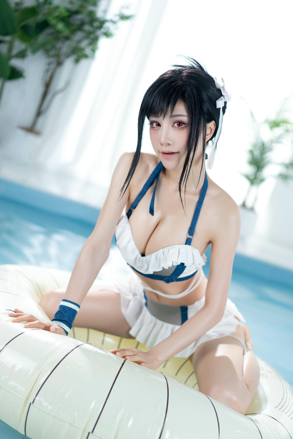 水淼Aqua NO.210 Tifa Swimsuit (FF7 Rebirth) 蒂法泳装[80P-110MB]_第2集