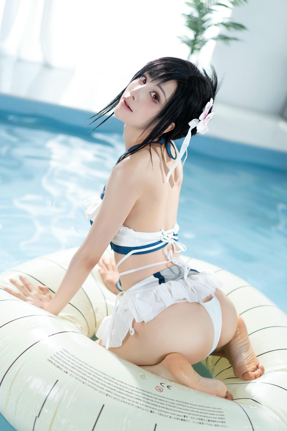 水淼Aqua NO.210 Tifa Swimsuit (FF7 Rebirth) 蒂法泳装[80P-110MB]_第2集