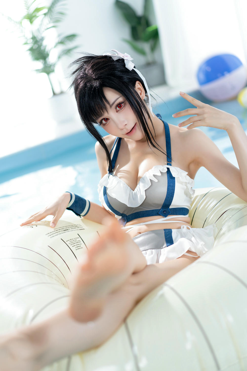 水淼Aqua NO.210 Tifa Swimsuit (FF7 Rebirth) 蒂法泳装[80P-110MB]_第2集