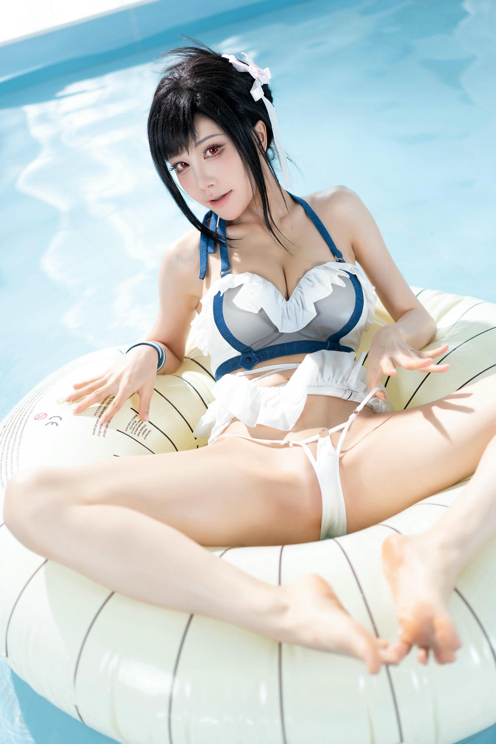 水淼Aqua NO.210 Tifa Swimsuit (FF7 Rebirth) 蒂法泳装[80P-110MB]_第2集