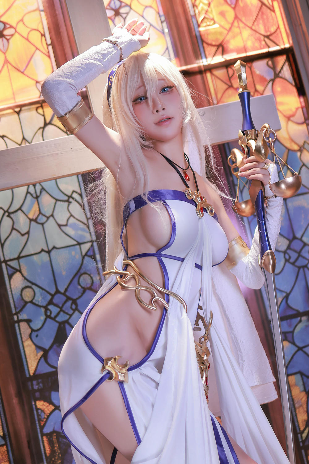 水淼Aqua NO.230 C105 剑之圣女 [133P 194MB]-01.官服_第1集