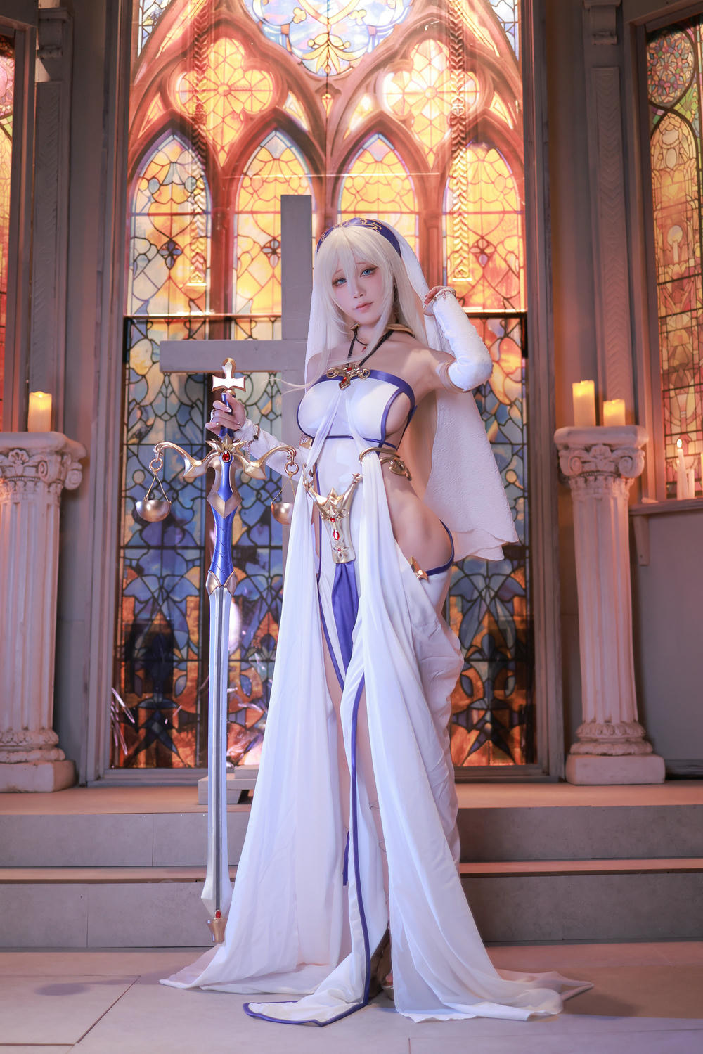 水淼Aqua NO.230 C105 剑之圣女 [133P 194MB]-01.官服_第1集