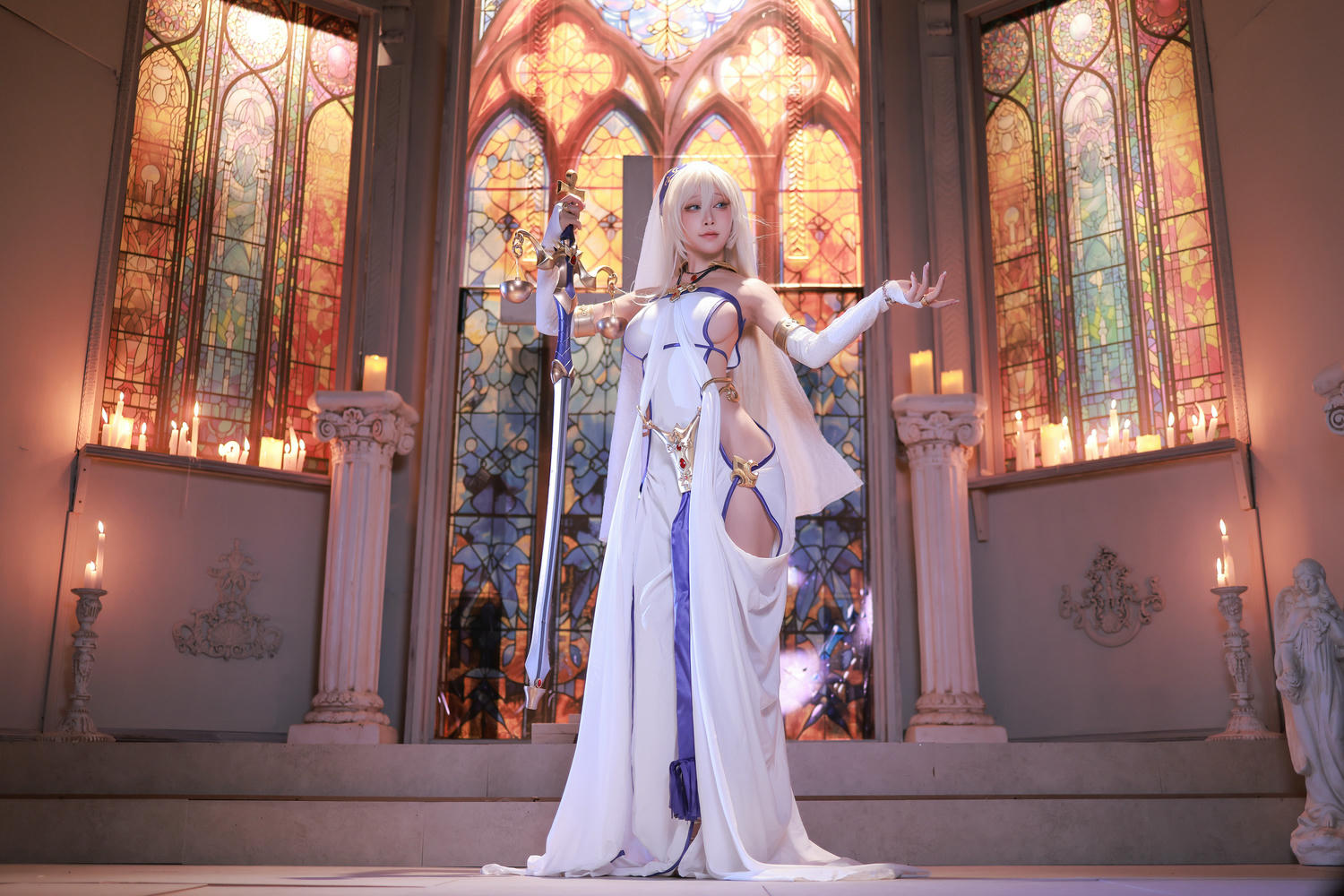 水淼Aqua NO.230 C105 剑之圣女 [133P 194MB]-01.官服_第1集