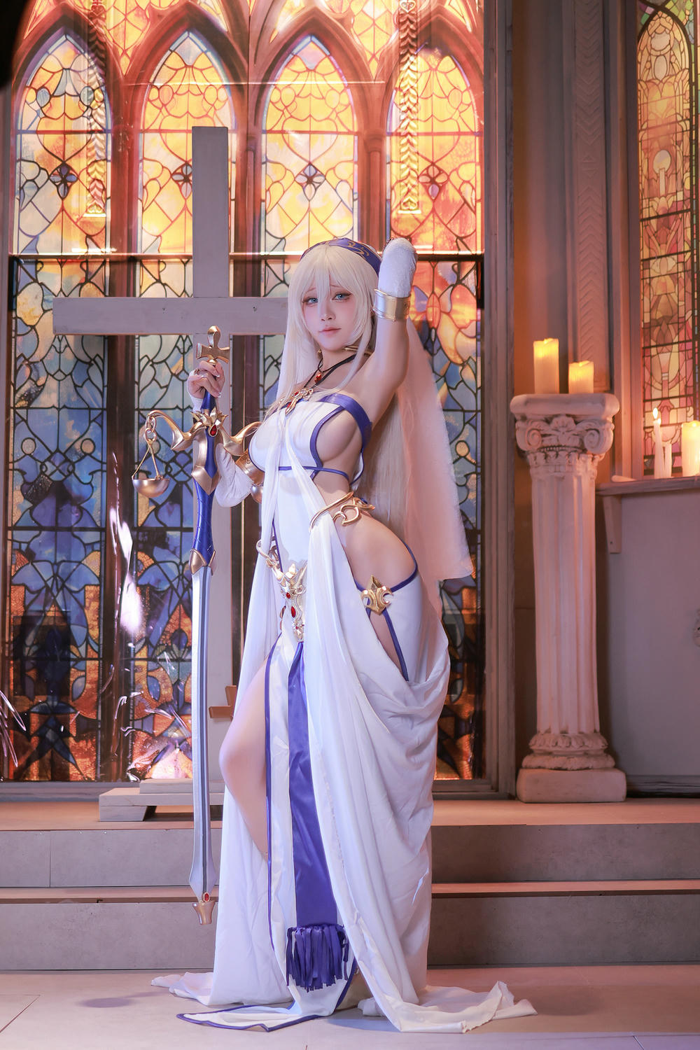 水淼Aqua NO.230 C105 剑之圣女 [133P 194MB]-01.官服_第1集