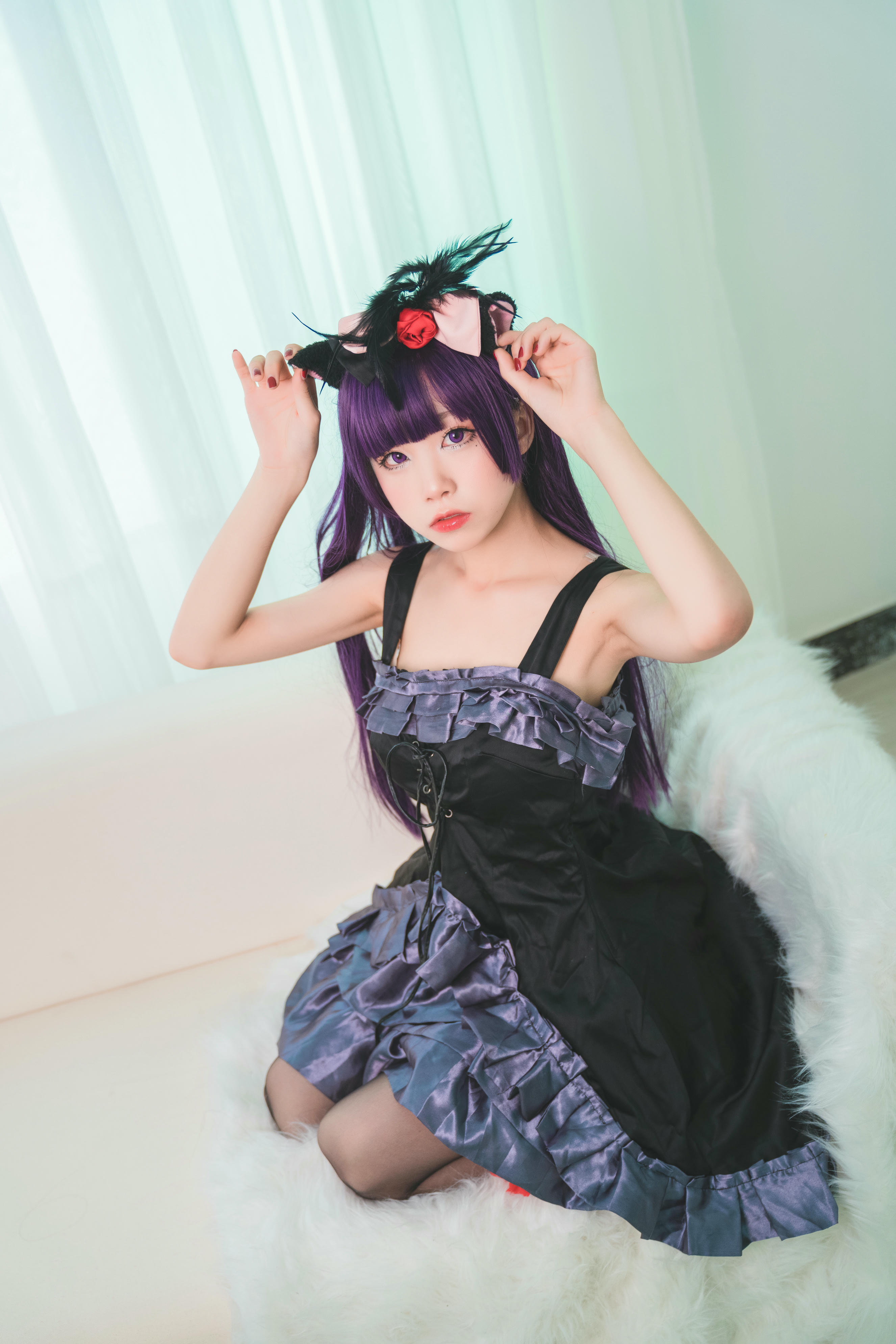 水淼 NO.022 黑猫 冷门小礼服 [9P-101M]_第1集