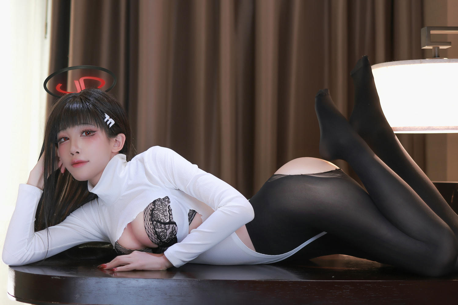 水淼Aqua NO.232 蔚蓝档案 调月莉音 [67P 79MB]_第2集