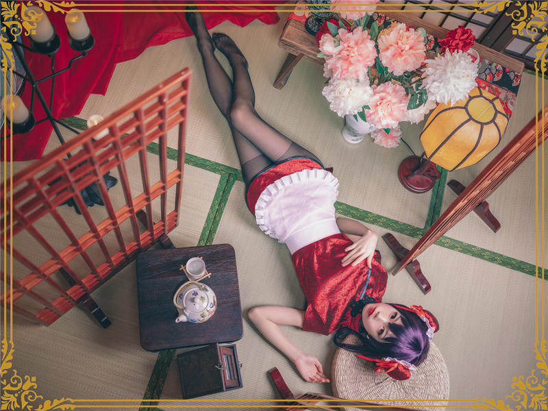 水淼 NO.028 霞之丘诗羽 旗袍 [29P-586M]_第1集