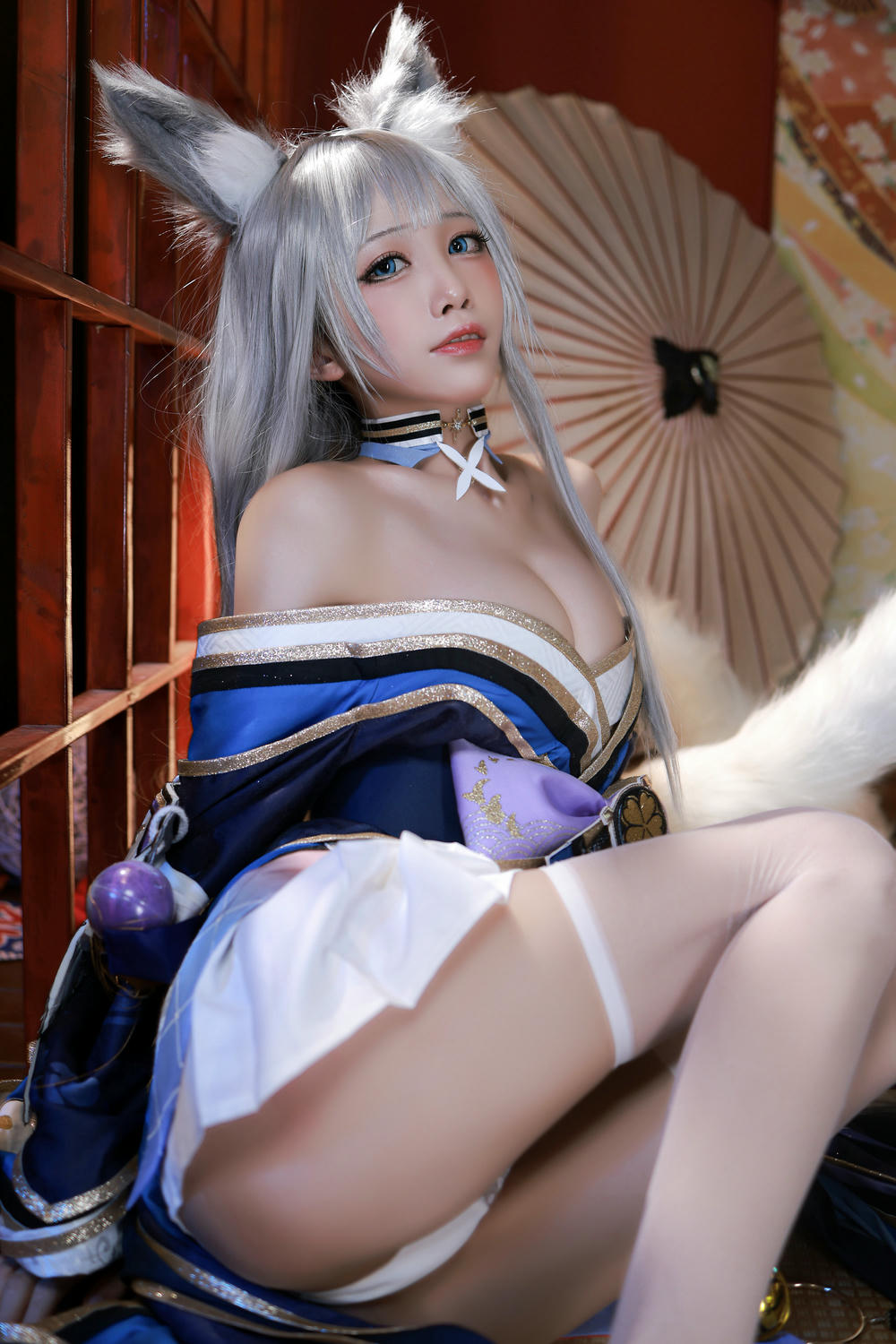 Coser@水淼Aqua NO.096 信浓和服_第2集