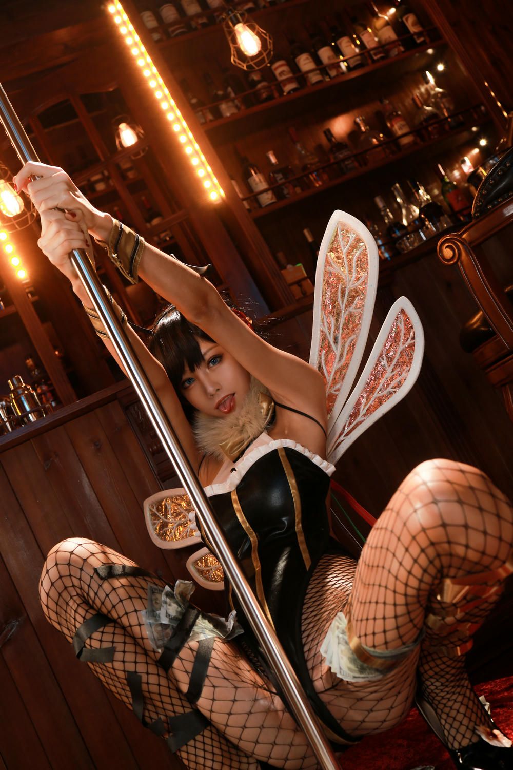 水淼 NO.063 蒂法蜜蜂&婚纱&黑皮蜜蜂 [88P-105MB]_第4集