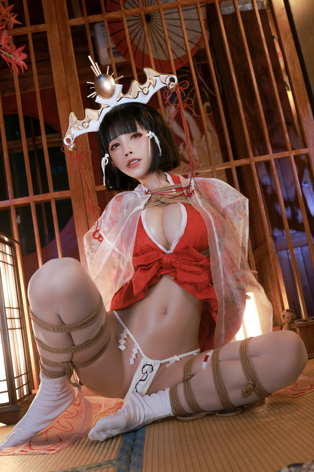 水淼 NO.078 黑兽辉夜巫女 [98P-131MB]_第3集