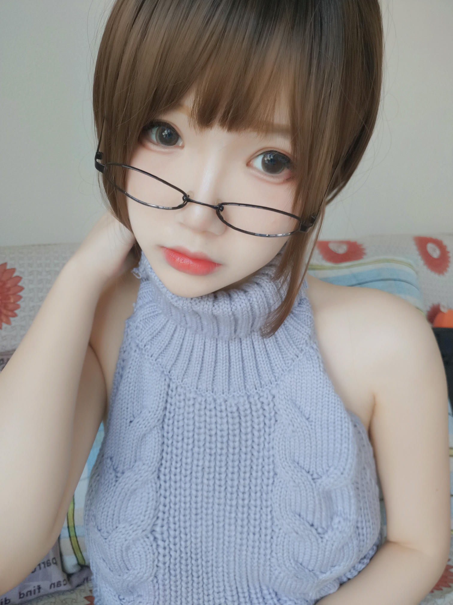 雪晴Astra 自撮りVol.23 黑丝漏背毛衣 [154P19V-1.51GB]_第4集