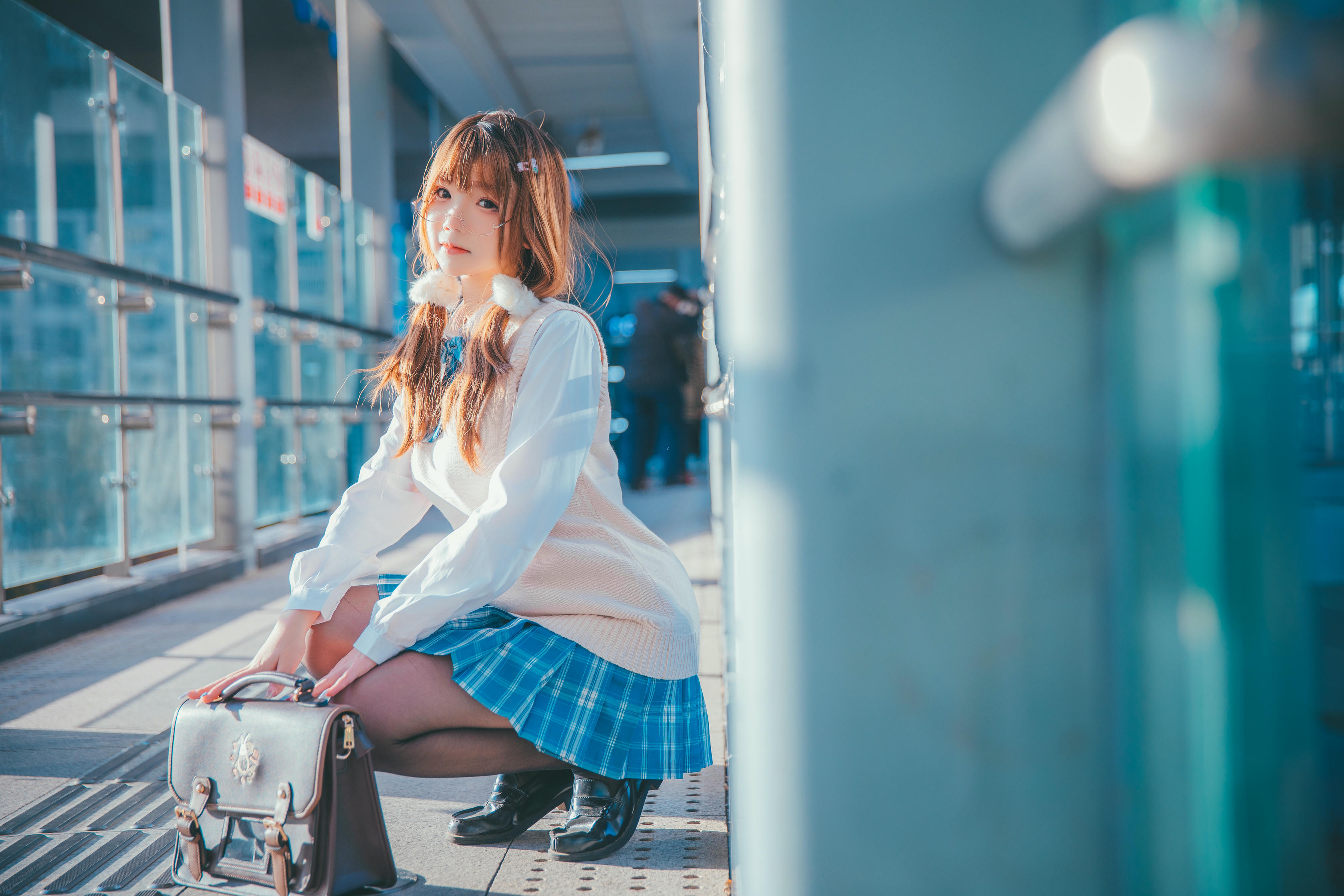 雪晴Astra NO.026 JK夕阳 [25P-307MB]_第1集