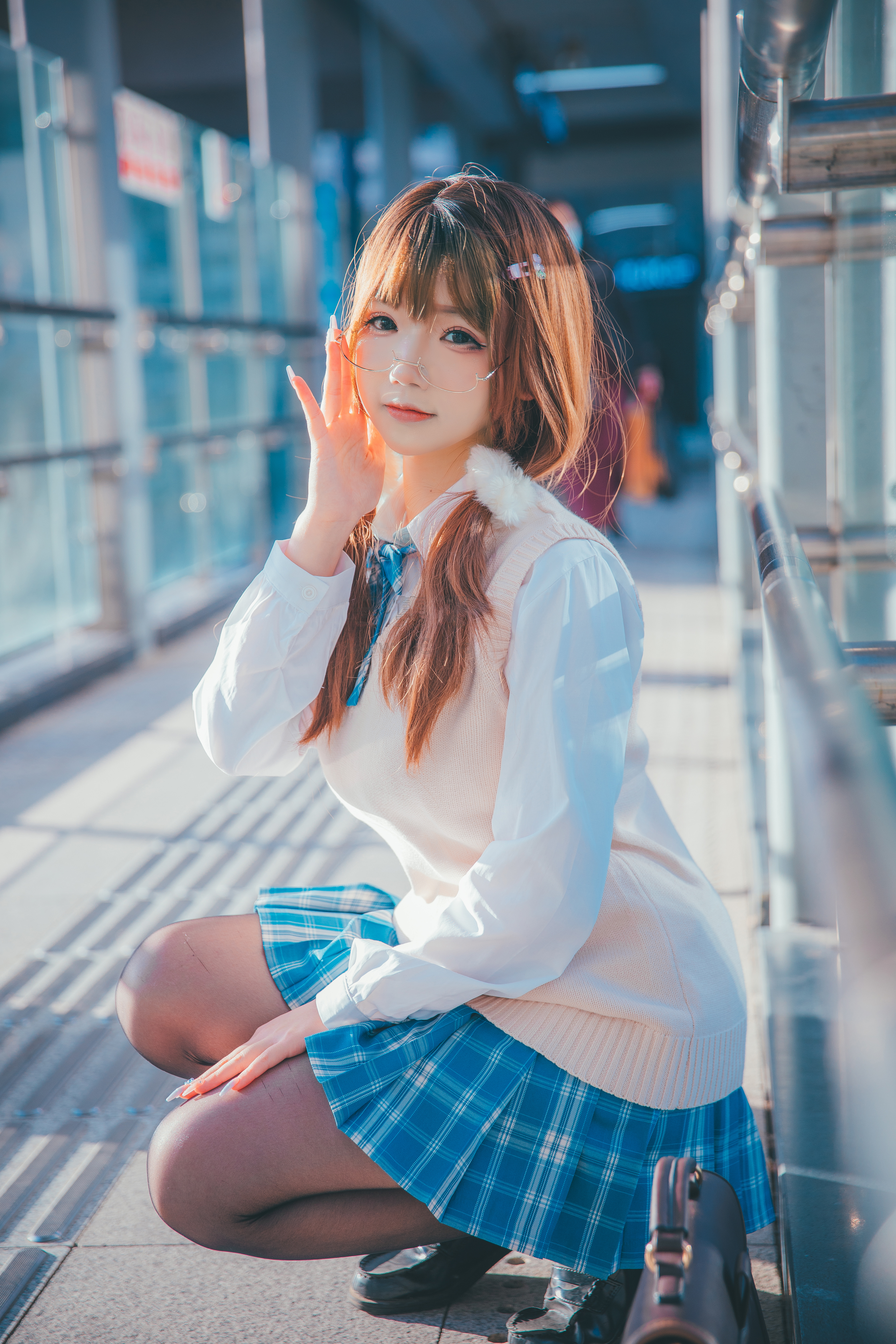 雪晴Astra NO.026 JK夕阳 [25P-307MB]_第1集