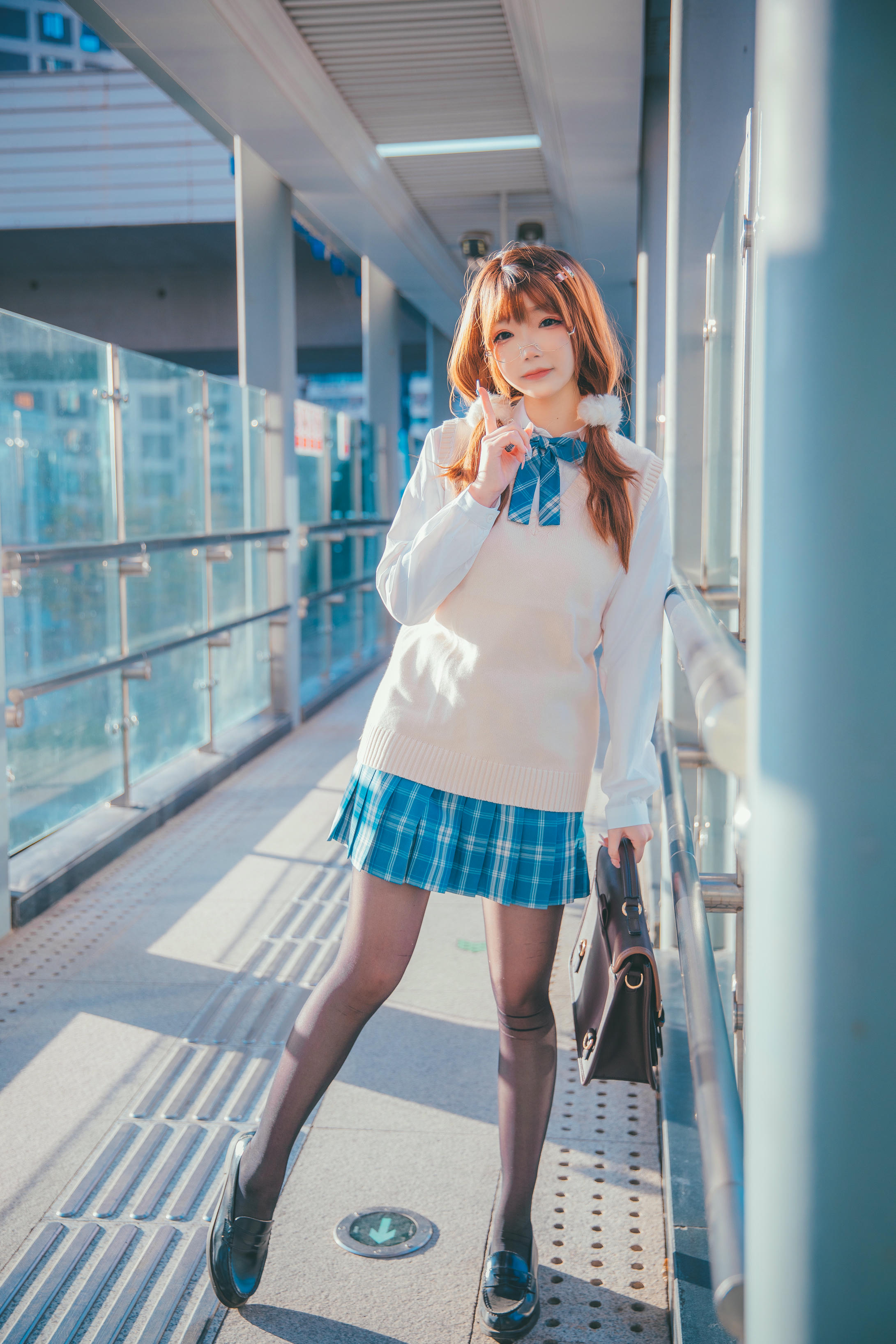 雪晴Astra NO.026 JK夕阳 [25P-307MB]_第1集