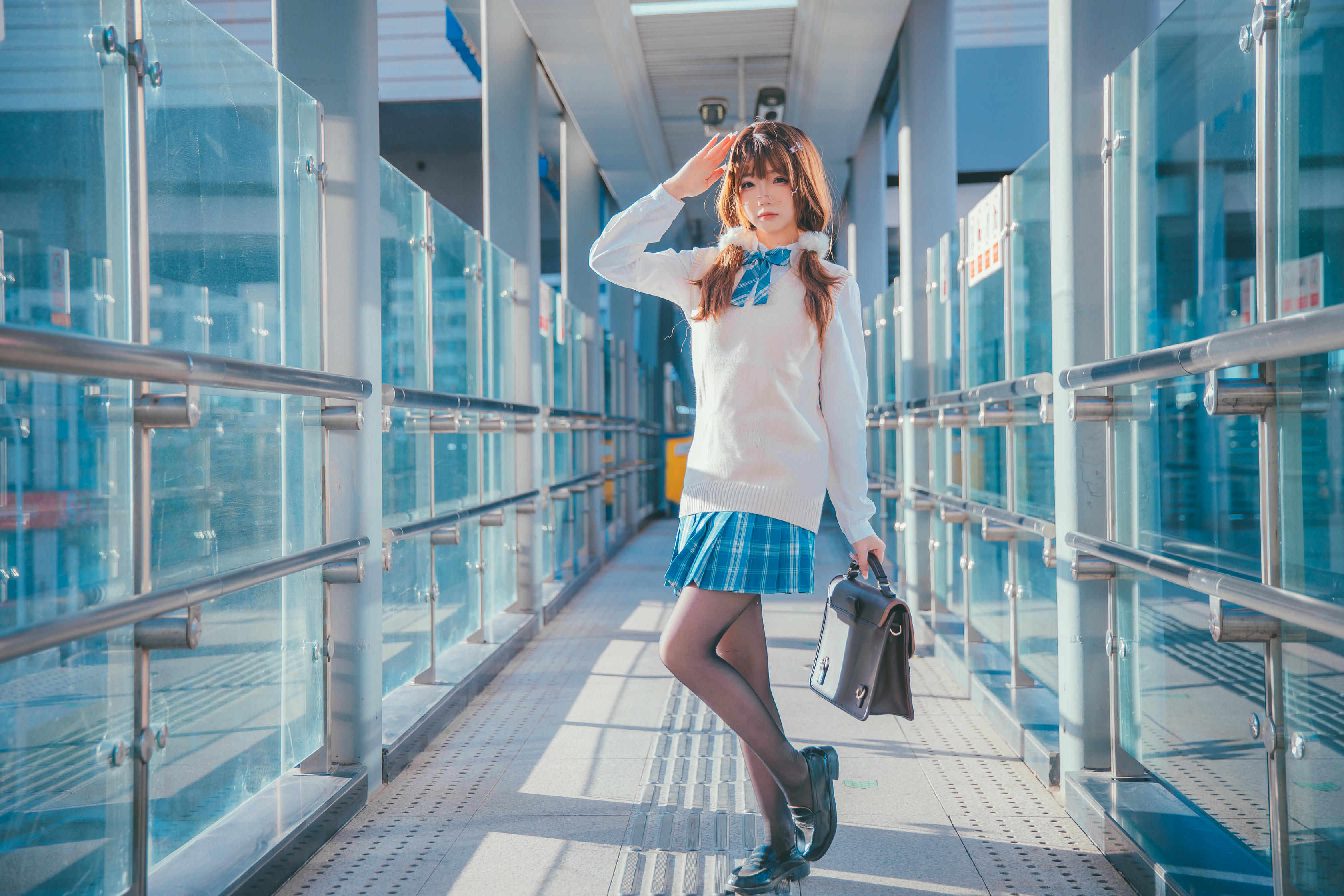 雪晴Astra NO.026 JK夕阳 [25P-307MB]_第1集