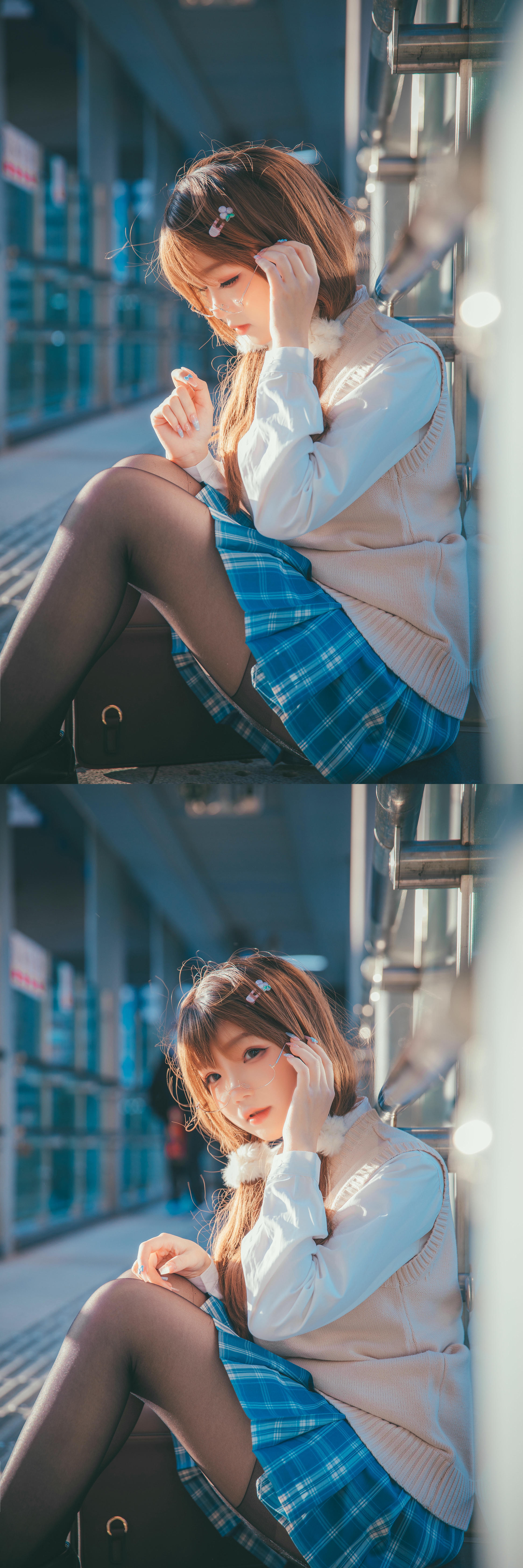 雪晴Astra NO.026 JK夕阳 [25P-307MB]_第1集