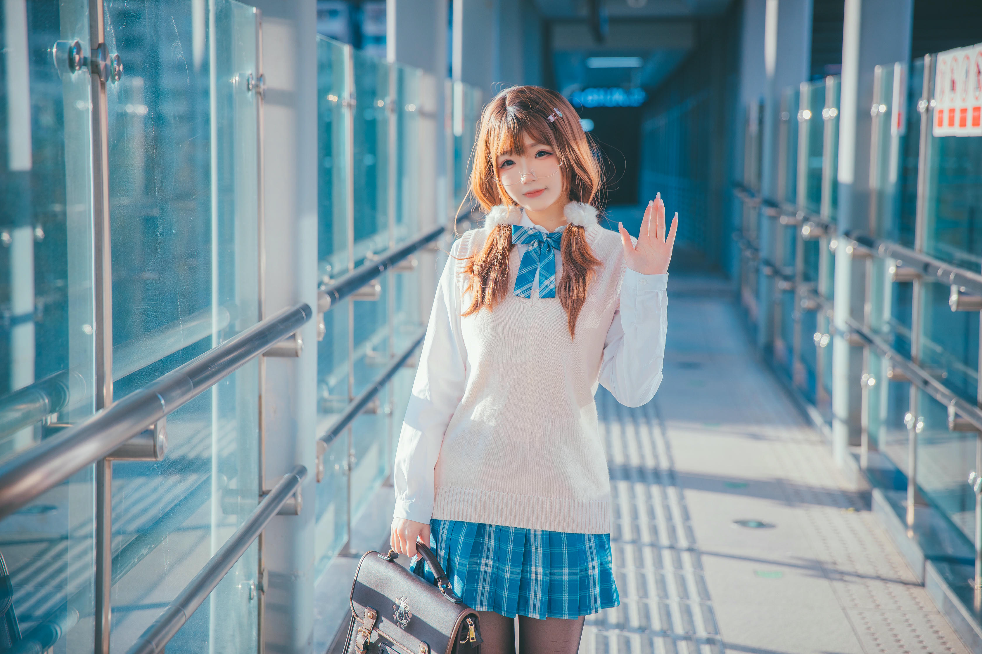 雪晴Astra NO.026 JK夕阳 [25P-307MB]_第1集