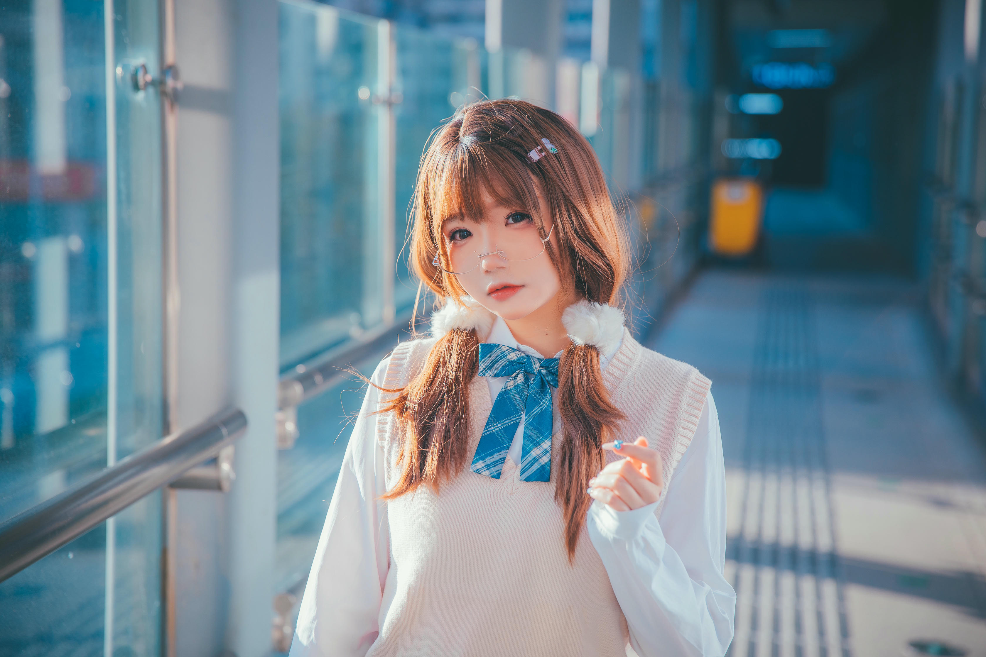 雪晴Astra NO.026 JK夕阳 [25P-307MB]_第1集