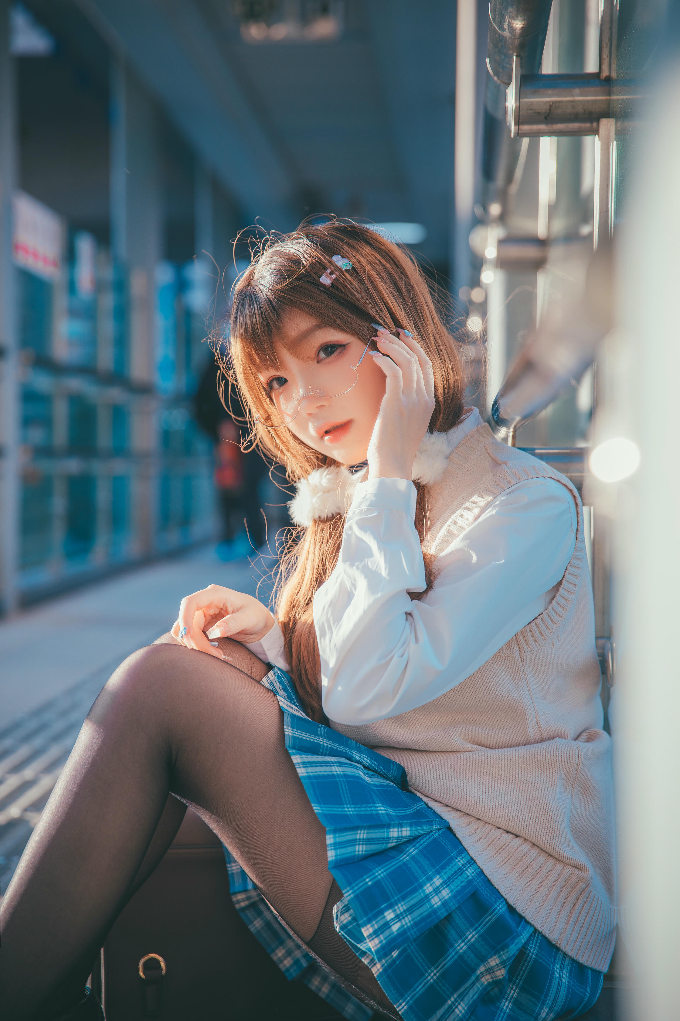 雪晴Astra NO.026 JK夕阳 [25P-307MB]_第2集