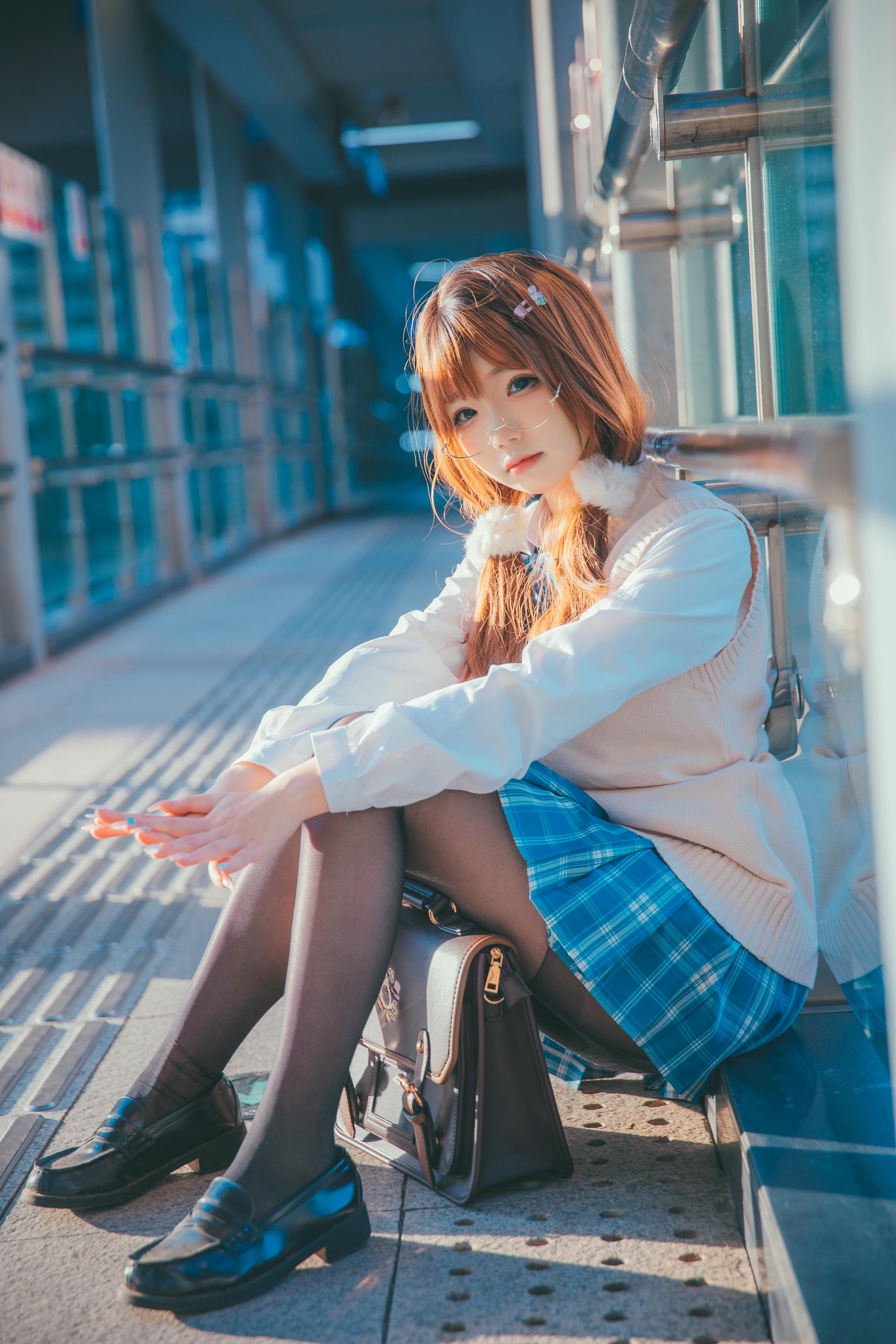 雪晴Astra NO.026 JK夕阳 [25P-307MB]_第2集