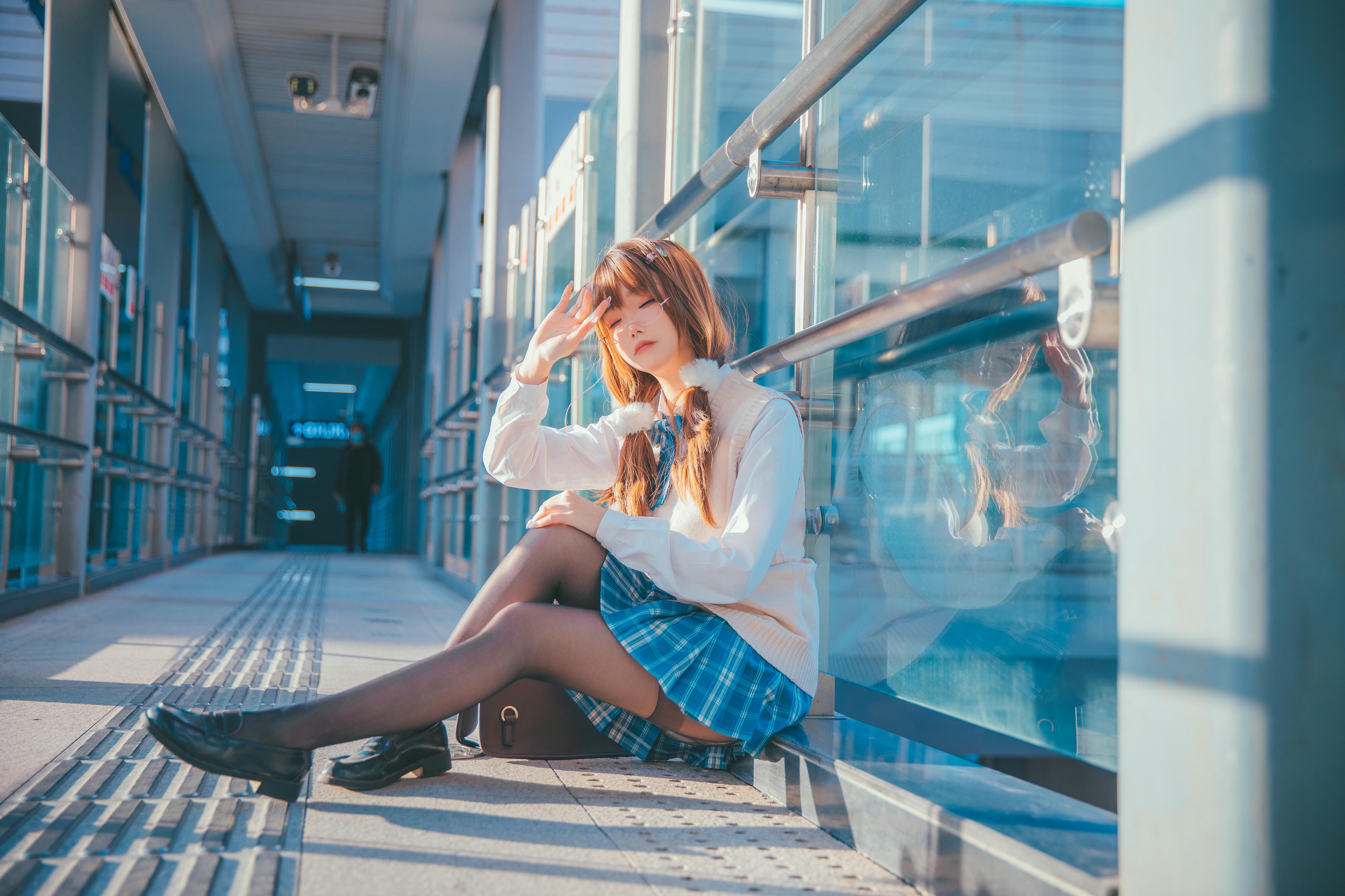 雪晴Astra NO.026 JK夕阳 [25P-307MB]_第1集