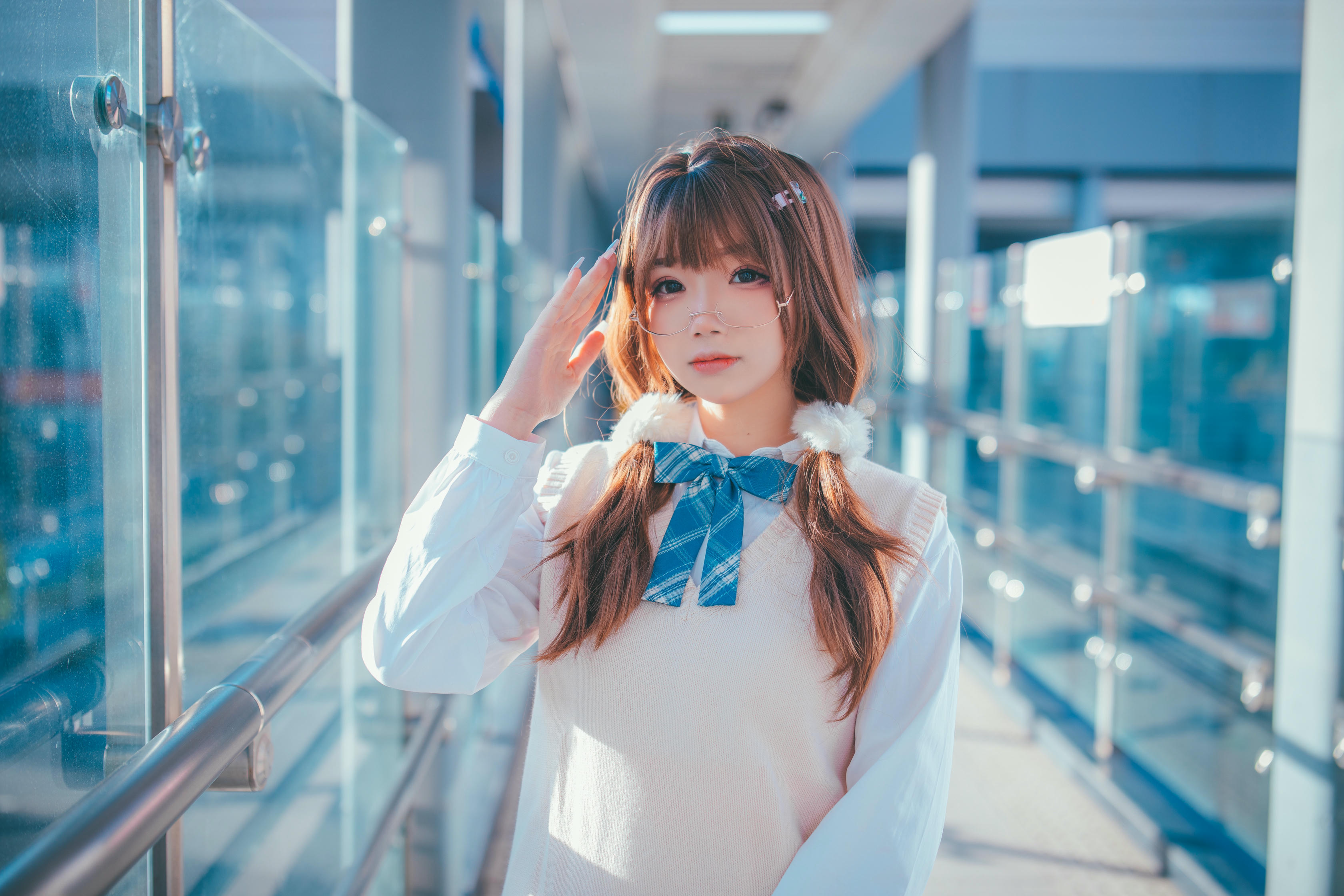 雪晴Astra NO.026 JK夕阳 [25P-307MB]_第1集