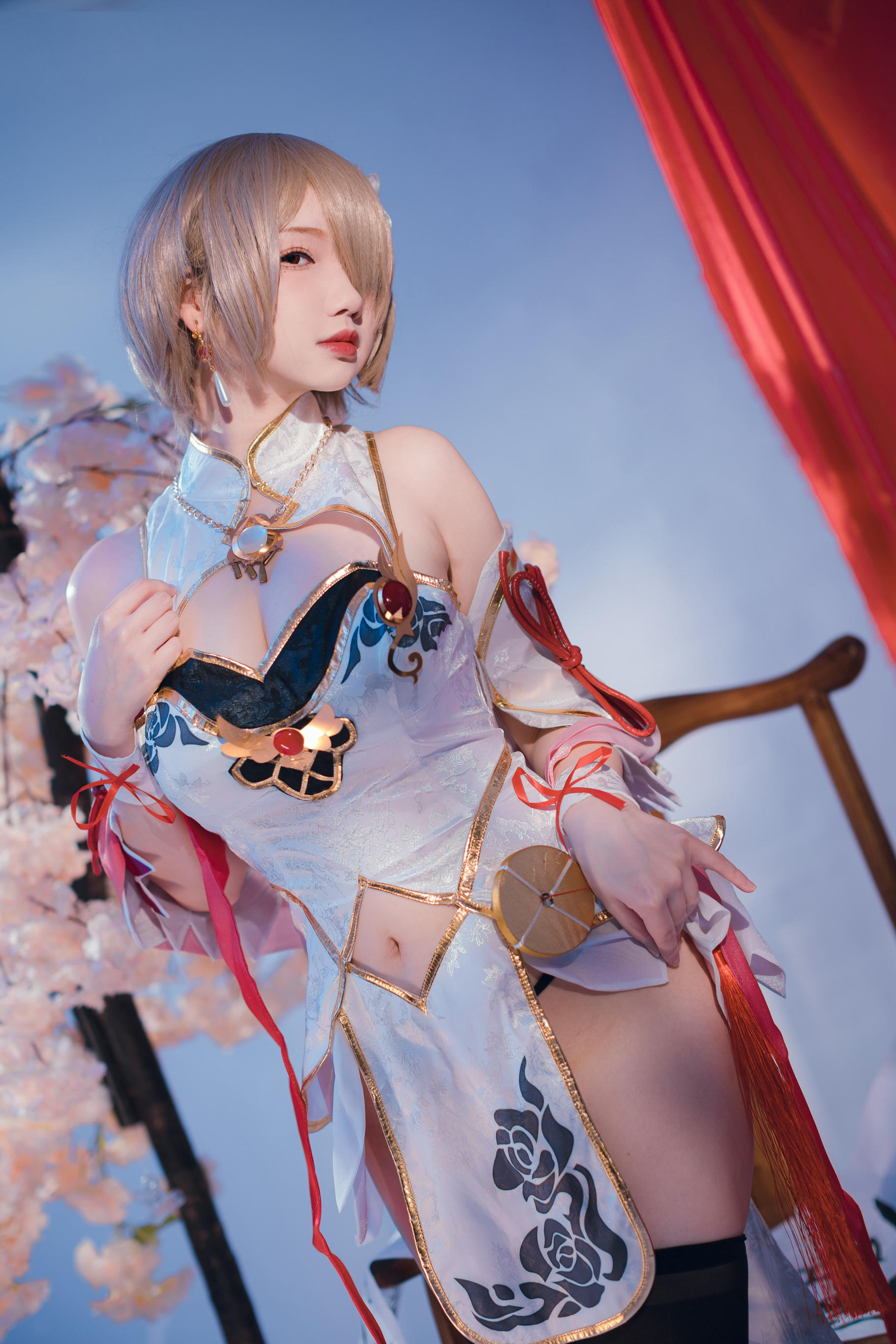 雪晴Astra NO.036 崩坏3 丽塔·浣溪沙旗袍 [56P5V 285MB]_第1集